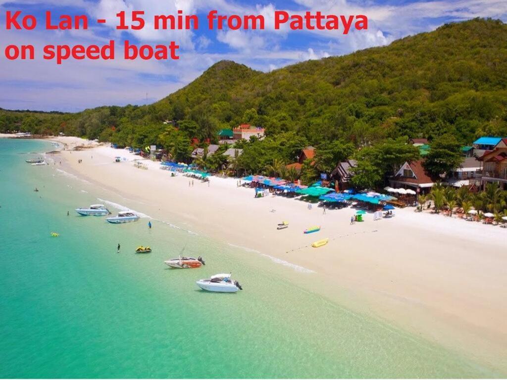 Двух-Комнатная Квартира В Кондоминимуме "Tropikal Garden" Pattaya Ngoại thất bức ảnh