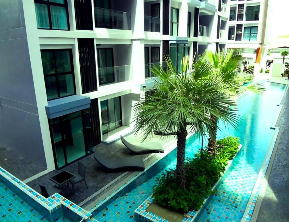 Двух-Комнатная Квартира В Кондоминимуме "Tropikal Garden" Pattaya Ngoại thất bức ảnh