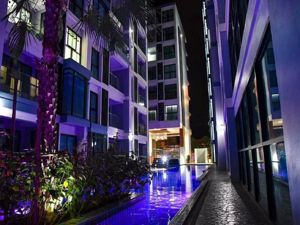 Двух-Комнатная Квартира В Кондоминимуме "Tropikal Garden" Pattaya Ngoại thất bức ảnh