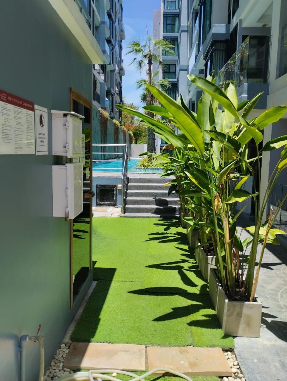 Двух-Комнатная Квартира В Кондоминимуме "Tropikal Garden" Pattaya Ngoại thất bức ảnh